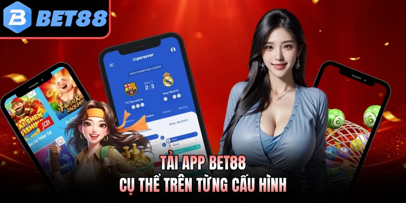 Tải app BET88 cụ thể trên từng cấu hình