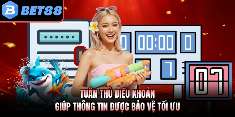 Tuân thủ điều khoản giúp thông tin được bảo vệ tối ưu